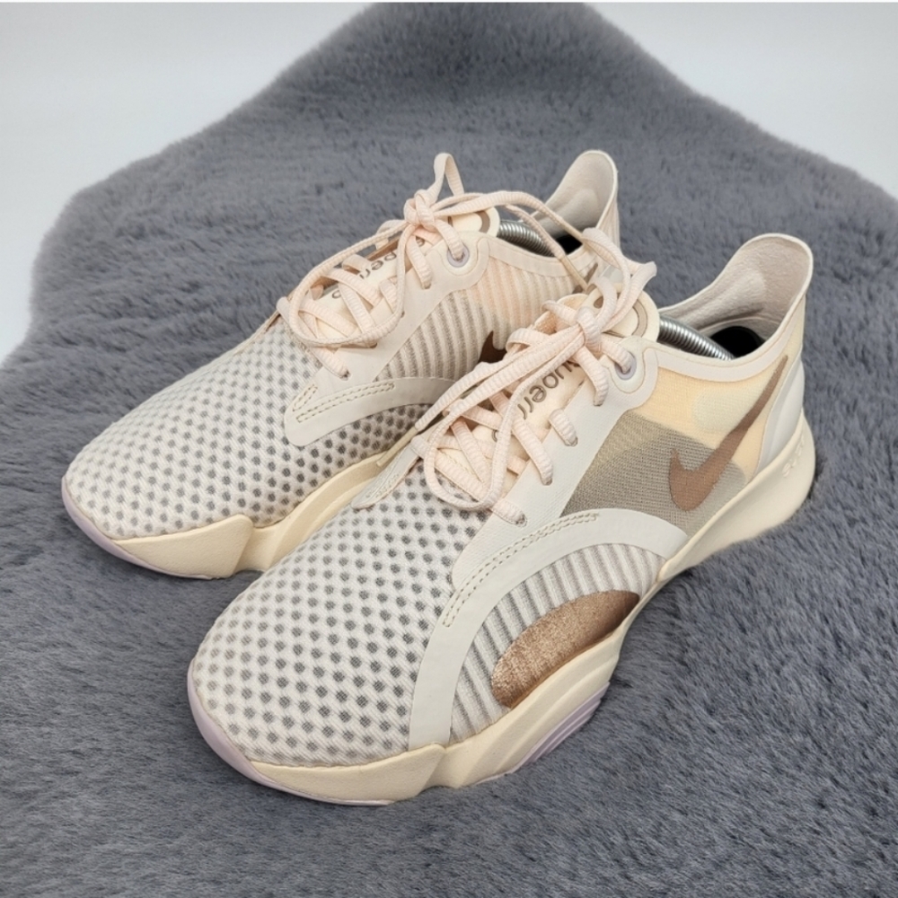 Nike Superrep GO Women's Training Shoes Guava Ice/Metallic Red Bronze Size 7